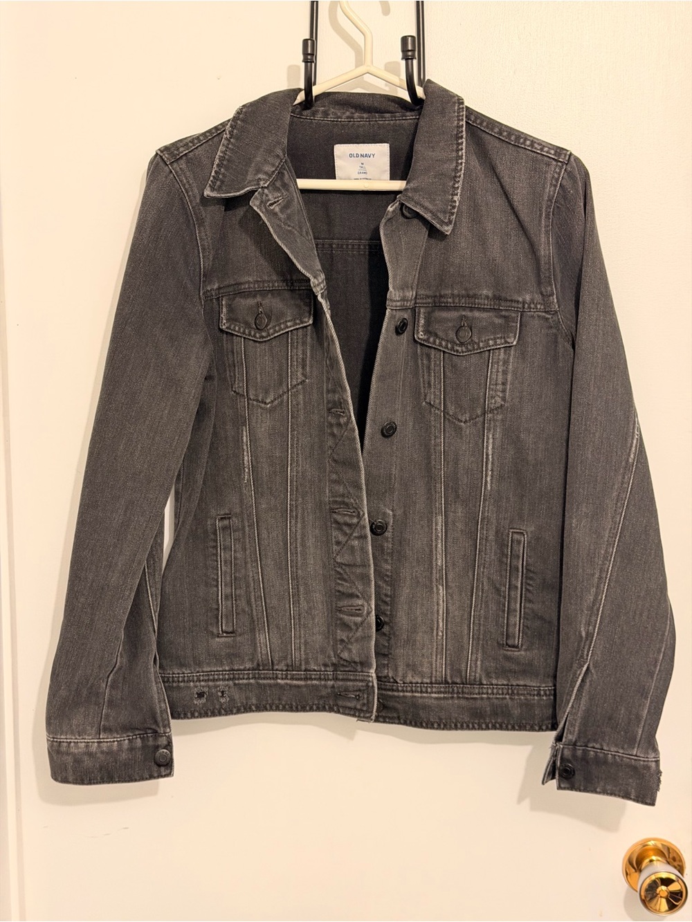 Old Navy Charcoal black Women's Denim Jacket